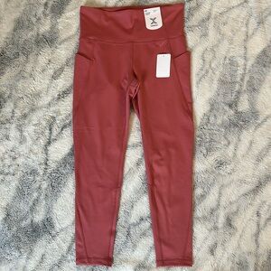 Xersion 7/8 High Rise Ankle Legging with Pockets